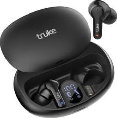 Truke Buds S1 with Quad Mic ENC|6 8 hours Playtime|Sliding Design | AAC codec Bluetooth Headset (True Wireless)