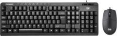 Tvs Electronics Champ Executive Multimedia Combo Wired USB Multi device Keyboard