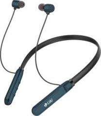 U&i Massive 80Hrs Battery Backup Bluetooth Neckband with Leather Belt Bluetooth Headset (In the Ear)