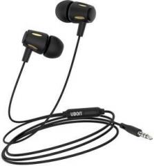 Ubon UB 770 In ear Wired Champ Earphone Wired Headset with Mic (In the Ear)