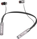 Ucool Gusto 80 Hours Playtime Wireless Neckband Headphones Earphone Bluetooth Headset (Gun Metal, In The Ear)