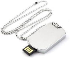 Umpire Technologies Metal designer ARMY TAG locket USB 2.0 Flash Drive 4 GB Pen Drive