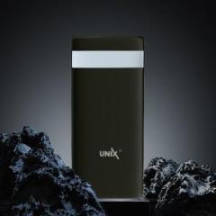 Unix 20000 mAh Compact Pocket Size Power Bank (Lithium Polymer, Fast Charging for Mobile)