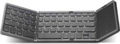 Voocme Foldable Keyboard with Touchpad Wireless, Bluetooth Multi device Keyboard Wireless Multi device Keyboard