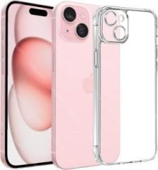 Wellpoint Back Cover for APPLE Iphone 15 (Transparent, Camera Bump Protector, Pack of: 1)