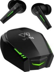 Wings Phantom 800 Low Latency Earbuds with Game mode, 50 hrs Playtime & App Support Bluetooth Gaming Headset (In the Ear)