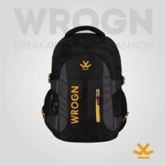 Wrogn 3 Compartments unisex backpack fits upto 16 Inches laptop/college bag/school bag 45 L Laptop Backpack