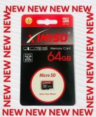 Ximiso New 64 gb 64 GB MicroSDHC Class 10 150 MB/s Memory Card