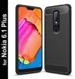 Zapcase Back Cover for Nokia 6.1 Plus (Grip Case, Silicon, Pack of: 1)