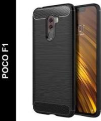 Zapcase Back Cover for POCO F1 (Grip Case, Silicon, Pack of: 1)