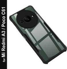 Zapcase Back Cover for Redmi A3 (Shock Proof, Pack of: 1)