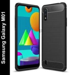 Zapcase Back Cover for Samsung Galaxy M01 (Grip Case, Silicon, Pack of: 1)