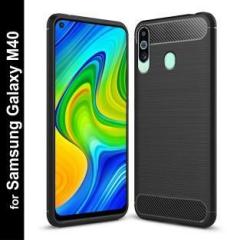 Zapcase Back Cover for Samsung Galaxy M40 (Grip Case, Silicon, Pack of: 1)