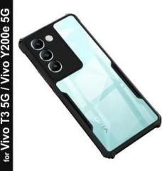 Zapcase Back Cover for Vivo T3 5G (Shock Proof, Pack of: 1)