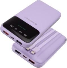 Zebronics 10000 mAh 20 W Slim Power Bank (Lithium Polymer, Power Delivery 3.0 for Tablet, Mobile)