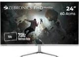 Zebronics 24 Inch Full HD VA Panel Wall Mountable Monitor (ZEB A24FHD Ultra Slim LED Monitor 60.4cm 75Hz Refresh Rate, HDMI, VGA, Response Time: 14 Ms)