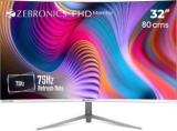 Zebronics ZEB AC32FHD LED 32 Inch Curved Full HD VA Panel Wall Mountable Monitor (Response Time: 8 Ms)