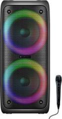 Zebronics Zeb BARREL 200 BT 5.0 portable speaker, TWS, Wired Mic, RGB Lights 40 W Bluetooth Party Speaker (Stereo Channel)