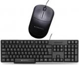 Zebronics Zeb K20 Wired USB Keyboard & Zeb Comfort Plus Wired USB Mouse Wired USB Desktop Keyboard