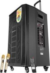 Zebronics ZEB MONSTER PRO 2X15L1 with Dual Wireless Mic, 150 W Bluetooth Party Speaker (METAL PRO, Stereo Channel)