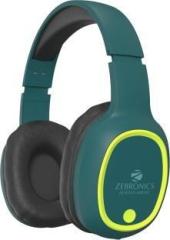 Zebronics Zeb Thunder, With 60H Backup, BT v5.3, Gaming Mode, ENC, AUX, mSD, Dual Pairing Bluetooth & Wired (On the Ear)