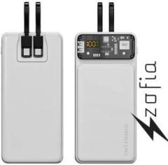 Zofia 16000 mAh Pocket Size Power Bank (Lithium Polymer, for Mobile, Earbuds, Smartwatch, Speaker)