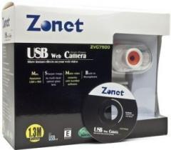 Zonet Webcam with Built in Microphone and LCD Clip On Webcam