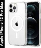 Zapcase Back Cover For Apple IPhone 12 Pro Max (Transparent, Magsafe, Pack Of: 1)