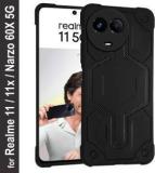 Zapcase Back Cover for Realme 11x 5G (Grip Case, Silicon, Pack of: 1)