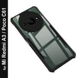 Zapcase Back Cover For Redmi A3 (Shock Proof, Pack Of: 1)