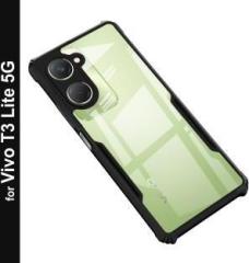 Zapcase Back Cover for Vivo T3 Lite 5G (Shock Proof, Pack of: 1)