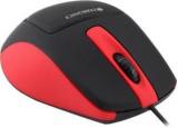 Zebronics Drive Red Wired Optical Mouse (USB)