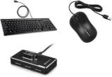 Zebronics K35 Keyboard, Comfort Mouse & 100HB USB HUB Wired USB Desktop Keyboard