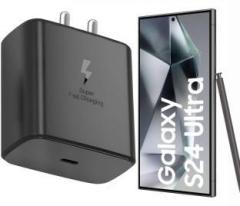 Zybux 45 W PD 5 A Wall Charger for Mobile (for Samsung Galaxy S24 ULTRA 5G Adapter)