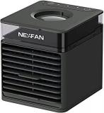 Air Cooler 3 Wind Speed Aromatically Air Purification Home Office USB Desktop Air Condition Fan Hu Difier Air Purifier Layfoo Portable AC (Black)