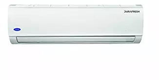 Carrier 1 Ton 2 Star, Copper 12k Durafresh Split AC (White)