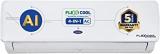 Carrier 1 Ton 3 Star ESTER Exi CAI12ER3R33F0 2023 Model Convertible 4 In 1 Cooling AI Flexicool Inverter Split AC (Copper, Dual Filtration With HD & PM 2.5 Filter, Auto Cleanser, White)