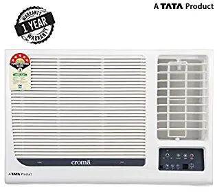 Croma 1.5 Ton 5 Star CRAC1153 With FREE Installation Window AC (White)