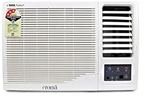 Croma 1 Ton 3 Star CRAC1156 With FREE Installation Window AC (Copper, White)