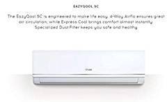 Cruise 1 Ton 3 Star EQ5C123 Split AC (2018, Copper, White)