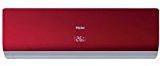 Haier 1 Ton 3 Star HSU 13CXAR3N Ether Split AC (Red, Aluminium)