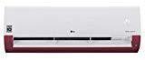 Lg 1.5 Ton 5 Star KS Q18WNZD Inverter Split AC (Copper, White And Burgundy)