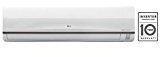 Lg 1 Ton 3 Star JS Q12SPXD Inverter Split AC (Aluminum, White)