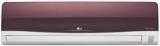 Lg 1 Ton 3 Star JS Q12TWXD Inverter AC (Copper Condenser, BEE Rating 2018, White, Maroon)