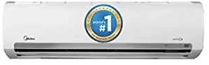 Midea 1 Ton 3 Star Santis Pro DLX Inverter R32 MAI12SD3R30F0 Inverter Split AC (Copper, White)