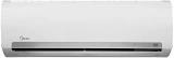 Midea 1 Ton 3 Star Santis Pro CLS R32 2021 Model Split AC (Copper, AG+ Nano Filter, White)