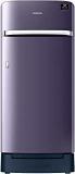 Samsung 4 Star RR21A2H2XUT/HL 198 L Direct Cool Single Door Refrigerator Inverter (Pebble Blue, Base Stand with Drawer)