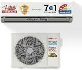 Sharp 1.76 Ton 3 Star AH SI24V3B SCN Inverter Split AC (White)