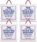 Tdo Silica Gel 250 Gm Pouch 4 Pcs Pack Moisture Absorbents Dehumidifier Silica Gel Bags Moisture Room Cupboard Kitchen Shoe Wardrobe Car Camera Lensesetc... Inverter Split AC (White)