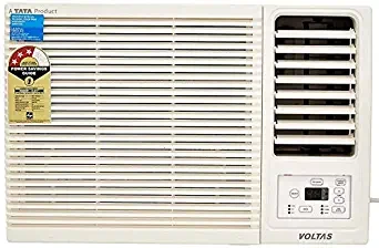 Voltas 1 Ton 3 Star WAC 123 DZS R32 Window AC (Copper, White)